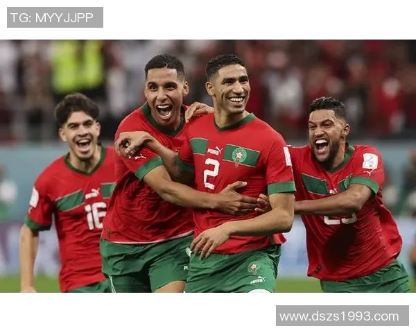 摩洛哥足球队与加蓬队激战正酣谁能在这场较量中胜出